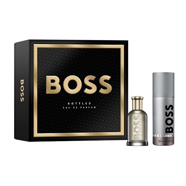 Giftset Hugo Boss Boss Bottled Edp 50ml + Deospray 150ml Black