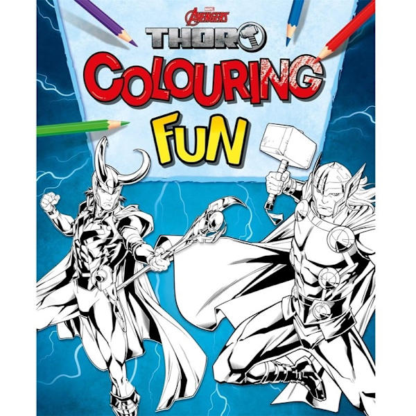 Marvel Thor Colouring Fun Multicolor