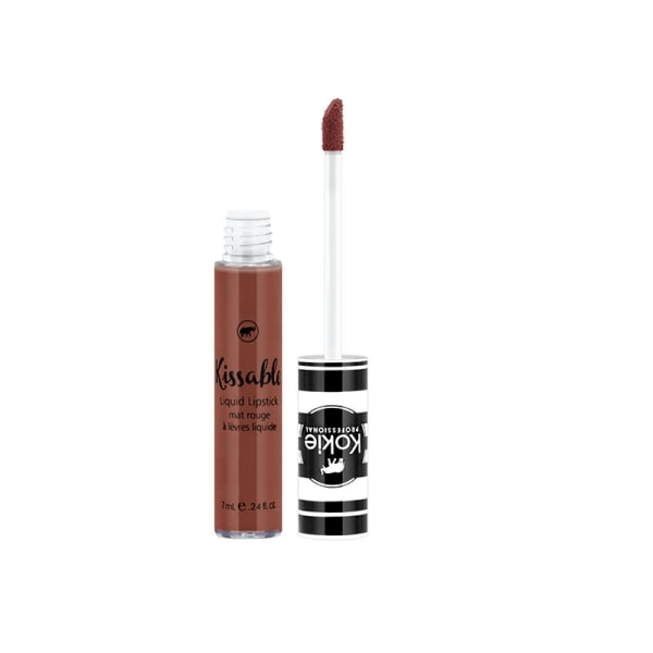Kokie Kissable Matte Liquid Lipstick - Henna Brown