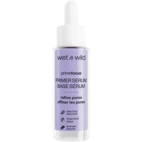 Wet n Wild Prime Focus Primer Serum - Refine Pores 30ml Purple