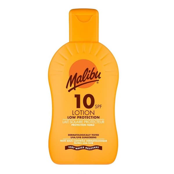 Malibu Sun Lotion SPF10 200ml White