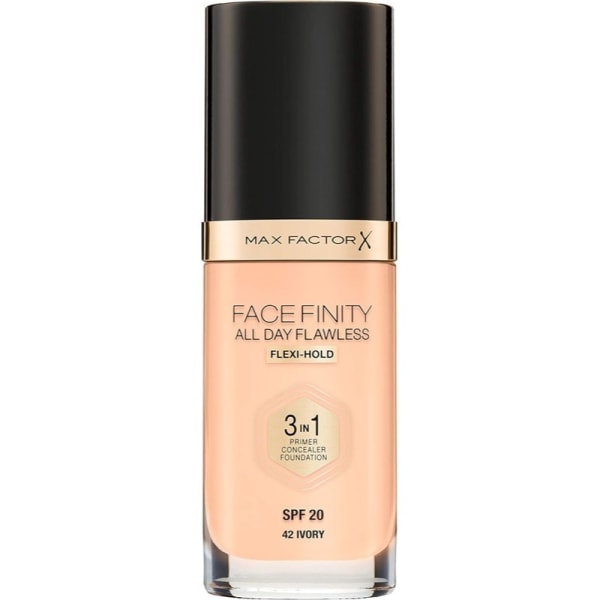 Max Factor Facefinity 3 In 1 Foundation 42 Ivory Transparent