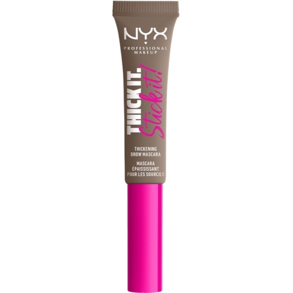 NYX PROF. MAKEUP  Thick it. Stick it! Brow Mascara - Taupe Transparent