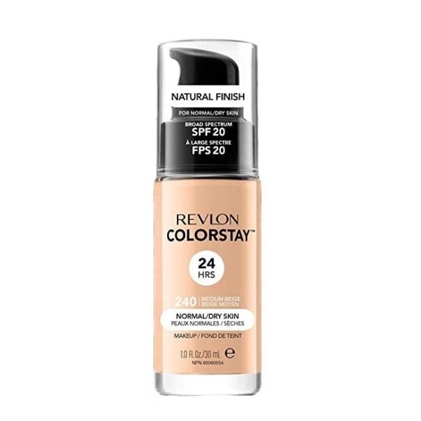 Revlon Colorstay Makeup Normal/Dry Skin - 240 Medium Beige 30ml Transparent
