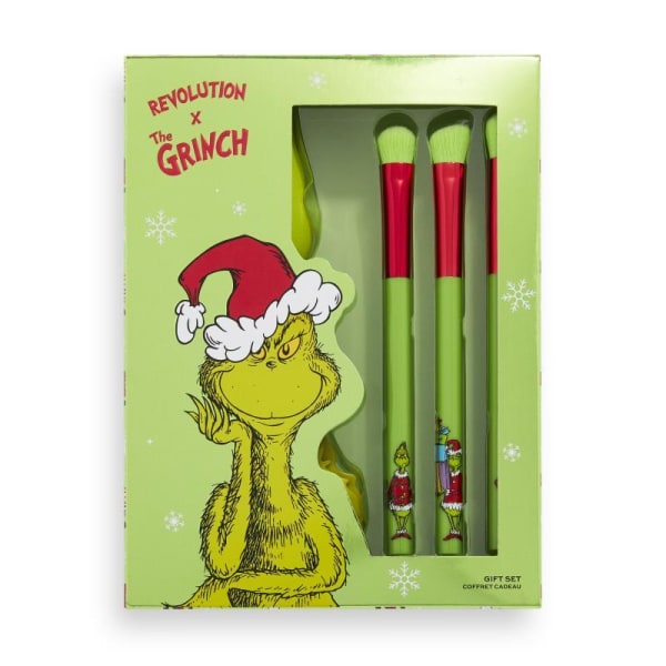 Makeup Revolution x The Grinch Who Stole Christmas Gift Set Green