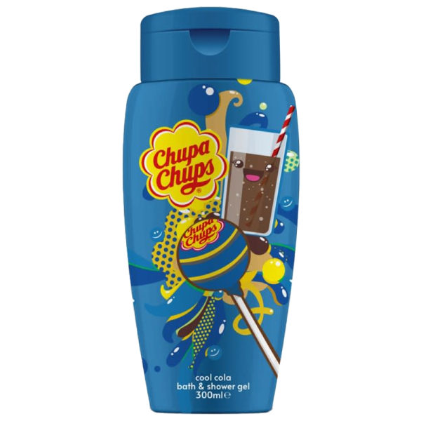 Chupa Chups Bath & Body Wash Cool Cola 300ml Brown