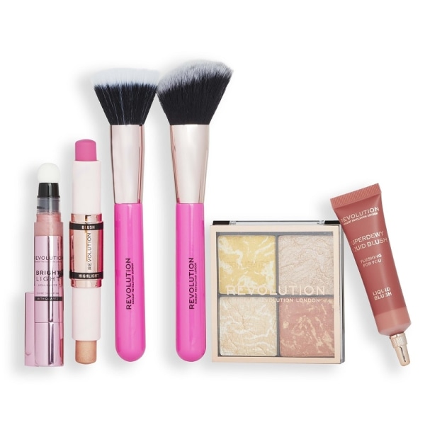 Makeup Revolution Blush & Glow Gift Set Pink