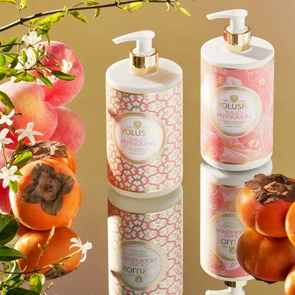 Voluspa Saijo Persimmon Hand Lotion 450ml Transparent