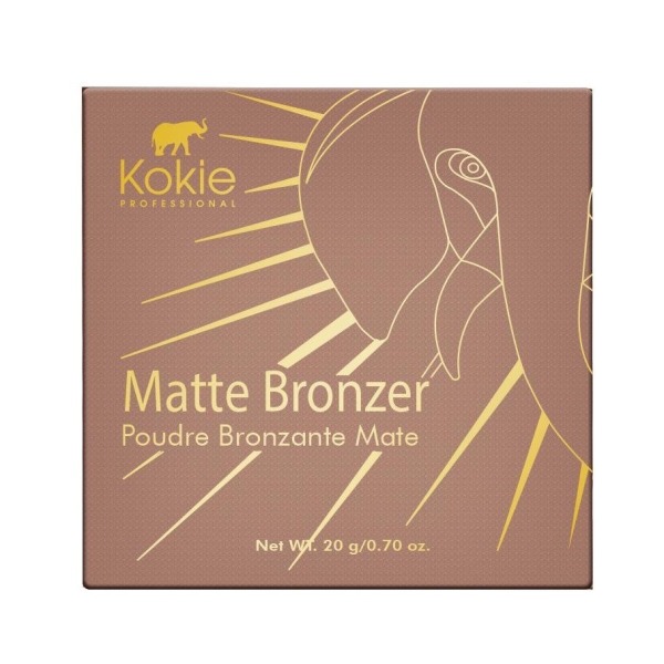 Kokie Matte Bronzer - Sunlit Peach Brons