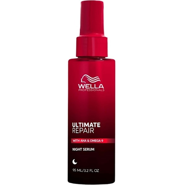 Wella Professionals Ultimate Repair Night Hair Serum 95ml Röd