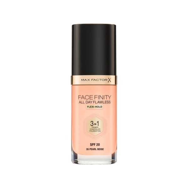 Max Factor Facefinity 3 In 1 Foundation 35 Pearl Beige Transparent