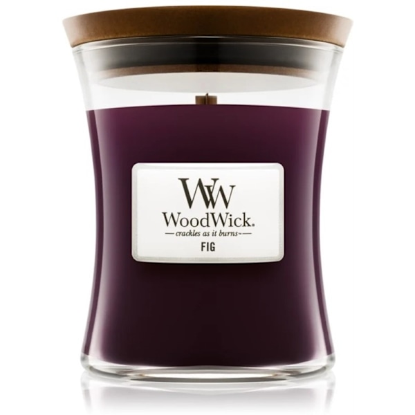 WoodWick Medium - Fig Röd