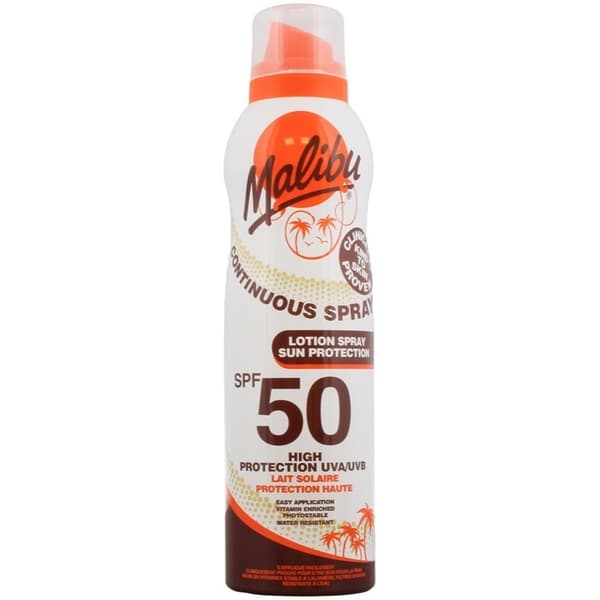 Malibu Continuous Lotion Spray SPF50 175ml Vit
