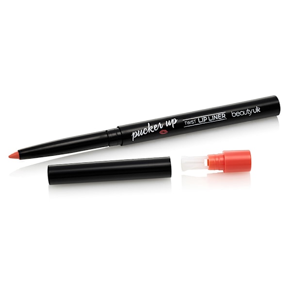 Beauty UK Pucker Up - Twist Lip Liner No.4 Peachy Kiss Transparent