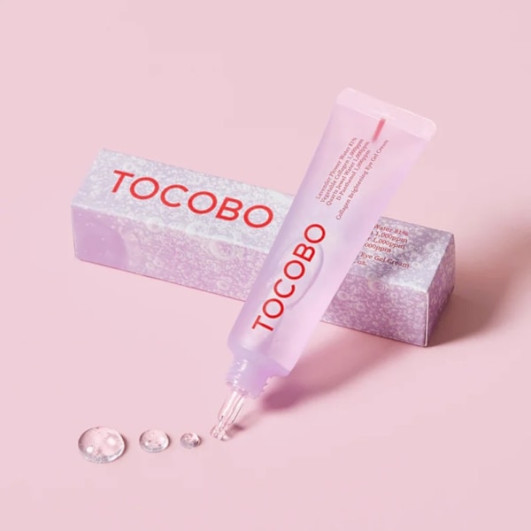 TOCOBO Collagen Brightening Eye Gel Cream 30ml Purple