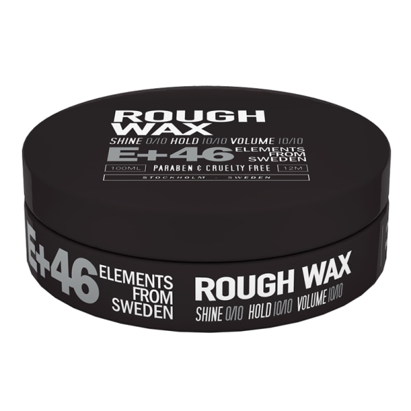 E+46 Rough Wax 100ml Svart