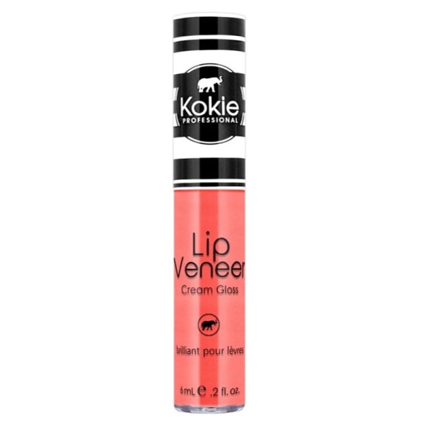 Kokie Lip Veneer Cream Lip Gloss - Just Peachy Brown