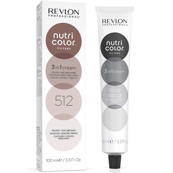 Revlon Nutri Color 512 Pearly Ash Brown 100ml Brun