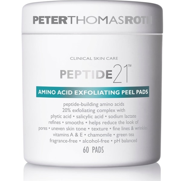 Peter Thomas Roth Peptide 21 Amino Acid -kuorivat kuorintatyynyt 60 Transparent