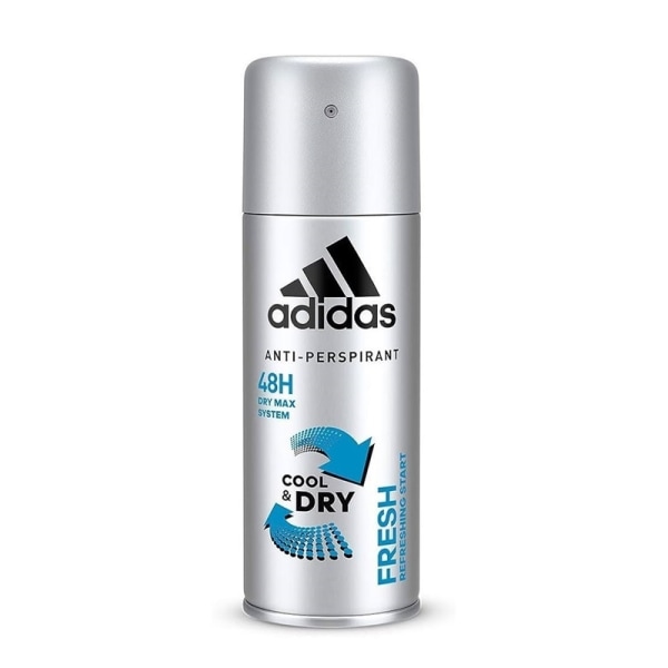 Adidas Cool & Dry Fresh Deo Spray 150ml Transparent