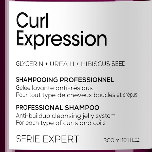 L'Oreal Professionnel Serie Expert Curl Expression Shampoo Anti-Buildup Cleansing Jelly 500ml Purple