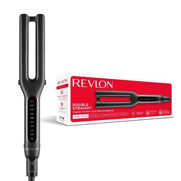 Revlon One-Step Double Straight Black