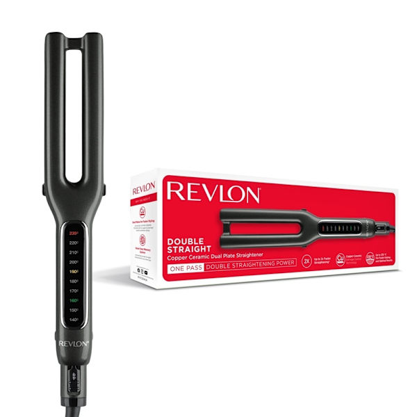 Revlon One-Step Double Straight Svart