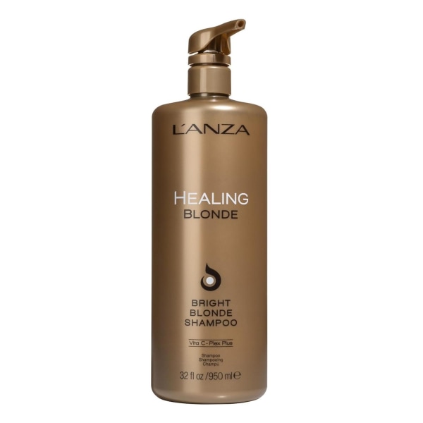 L'anza Healing Blonde Bright Blonde shampoo 950ml White