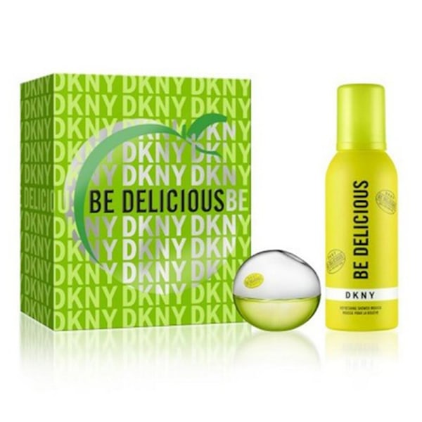 Giftset DKNY Be Delicious Edp 30ml + Shower Foam 150ml Grön