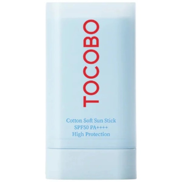 TOCOBO Cotton Soft Sun Stick SPF 50+ Pa++++ 19g Blå