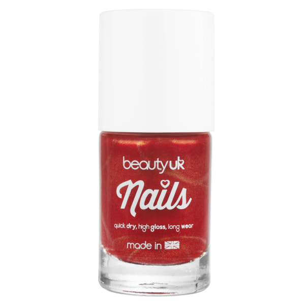 Beauty UK Nails no.20 - Red Royale 9ml Transparent