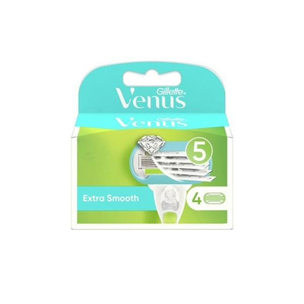 Gillette Venus Extra Smooth Blades 4-pack Blue