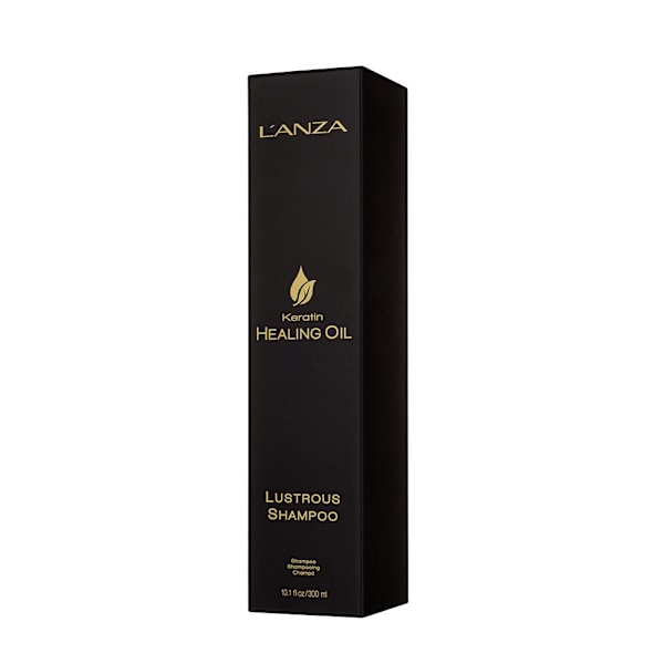 L'anza Keratin Healing Oil Lustrous Shampoo 300ml Dark brown