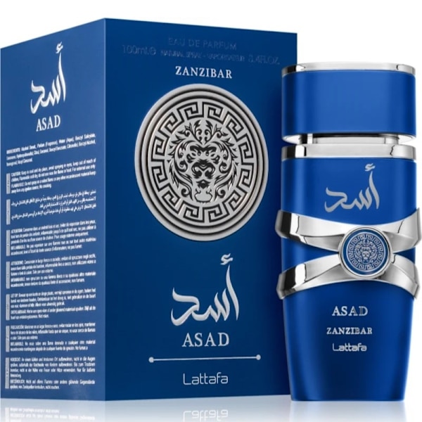 Lattafa Asad Zanzibar Edp 100ml Blå
