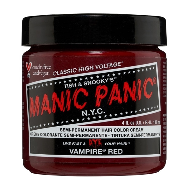 Manic Panic Classic Cream Vampire Red Red