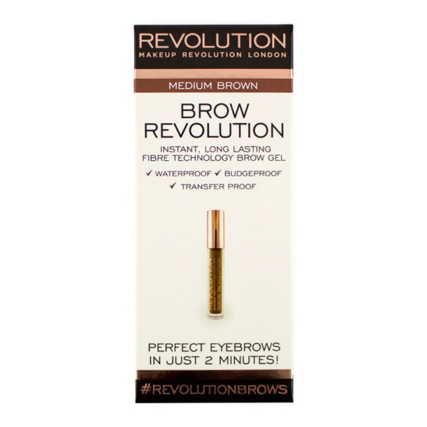 Makeup Revolution Brow Revolution - Mellembrun Brown