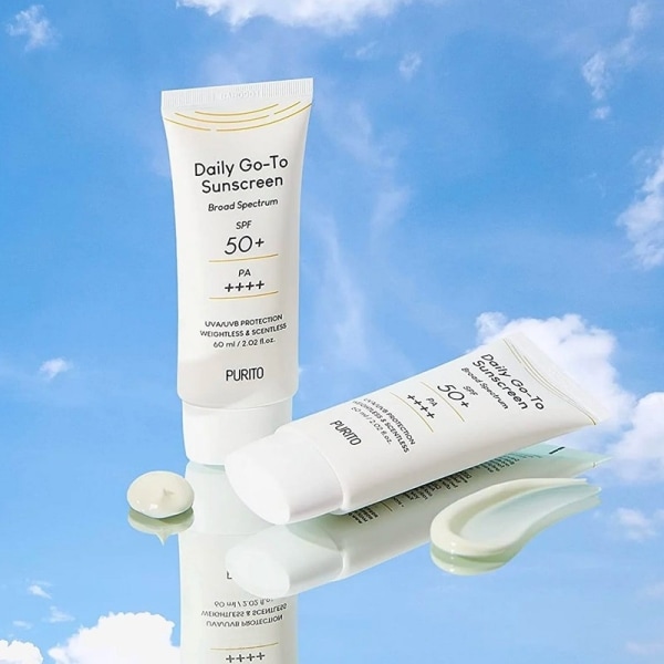 Purito Daily Go-To Sunscreen SPF 50 60ml White