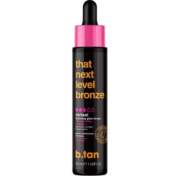 b.tan That Next Level Bronze Bronzing Glow Drops 30ml Brown