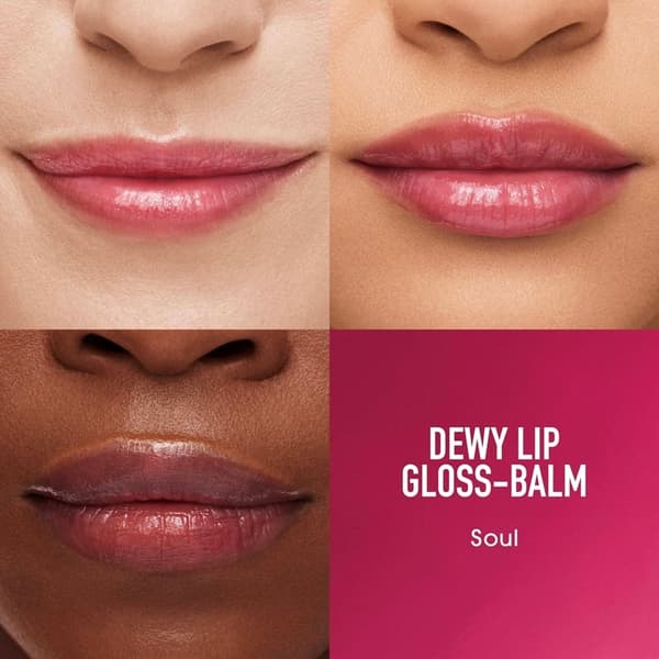 BareMinerals Dewy Lip Gloss-Balm Soul Rosa