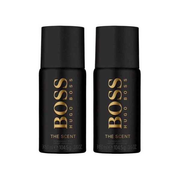 2-pack Hugo Boss The Scent Deo Spray 150ml Black