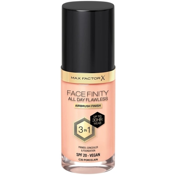 Max Factor Facefinity 3 In 1 Foundation 30 Porcelain Transparent