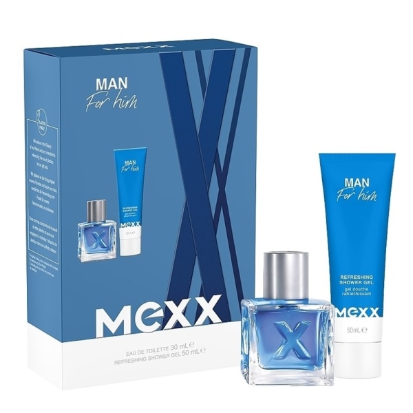 Giftset Mexx Man Edt 30ml + Shower Gel 50ml Blue