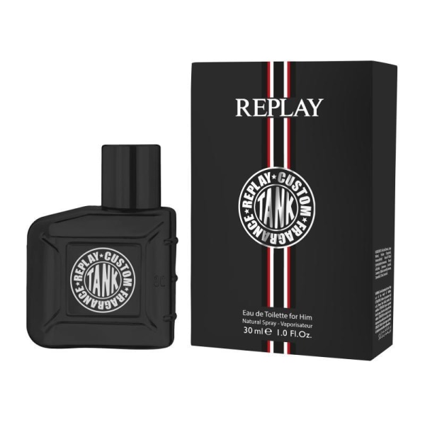 Replay # Tank Custom For Him Edt 30ml Black