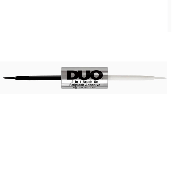 Ardell DUO 2-In-1 Brush-On Lash Adhesive Dark/Clear 5g Transparent