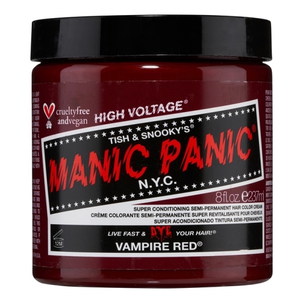 Manic Panic Vampire Red Classic Creme 237ml Röd