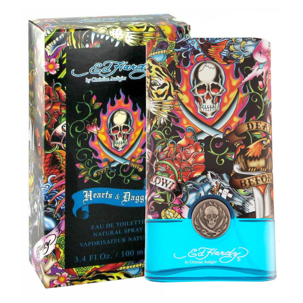 Ed Hardy Hearts & Daggers For Men Edt 100ml Transparent