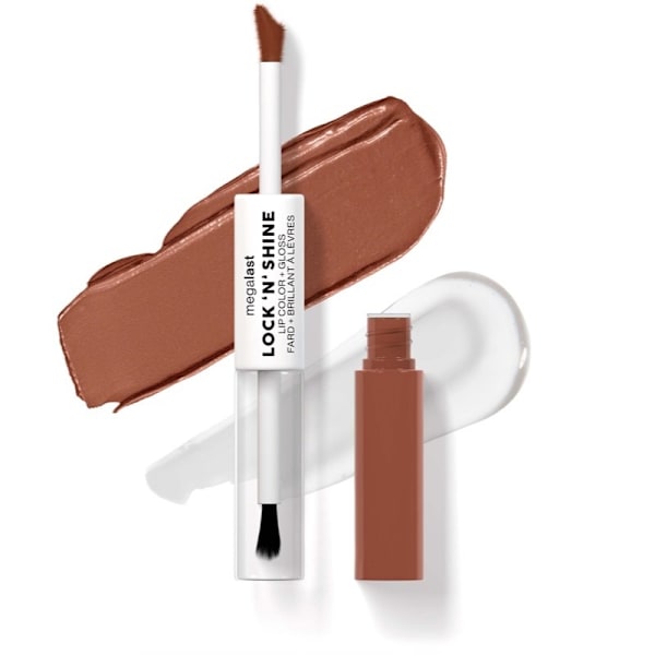 Wet n Wild Megalast Lock n' Shine Lip Color - Lotus Petal Brown
