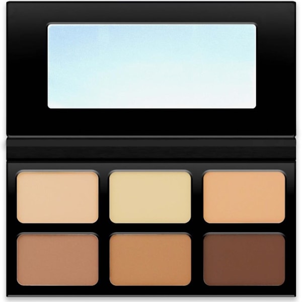 Kokie Powder Contour Palette Light/Medium Multicolor