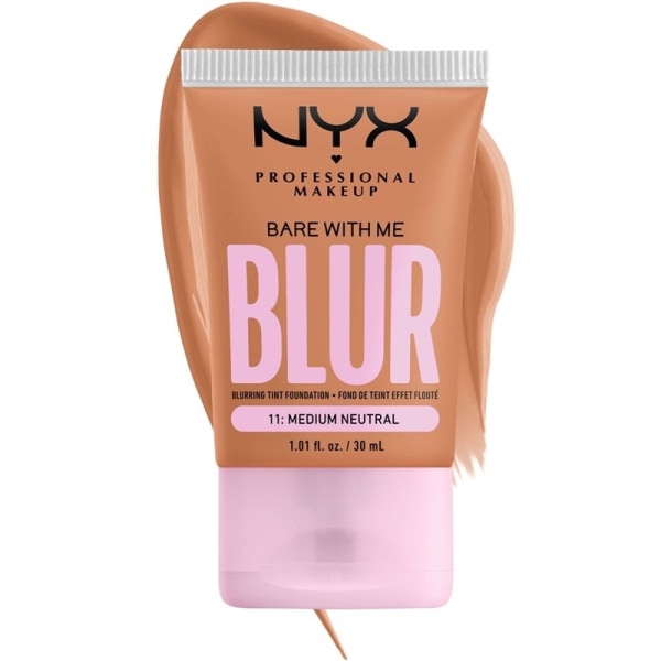 NYX PROF. MAKEUP Bare With Me Blur Tint Foundation 30ml 11 Mediu Transparent