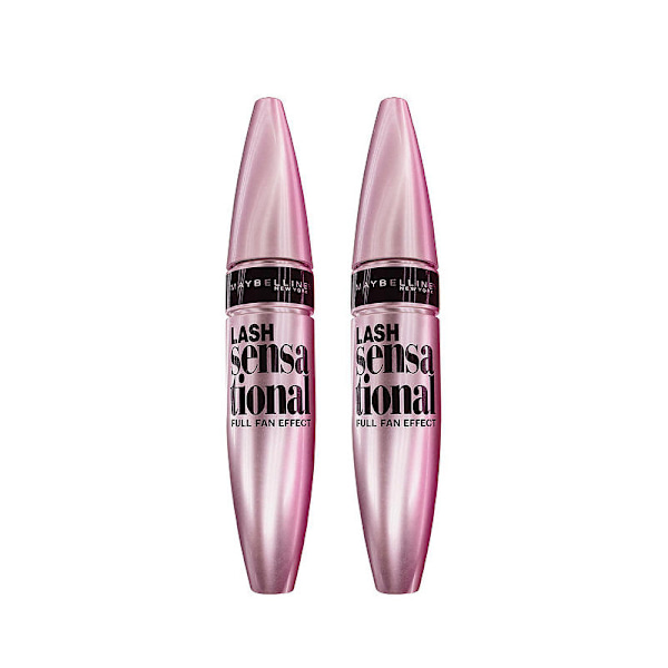 2-pack Maybelline Lash Sensational Mascara Black 9,5ml Black